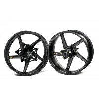 BST Diamond TEK 5 Spoke Carbon Fiber Front Wheel for the Bimota TESI 3D  - 3.5 x 17